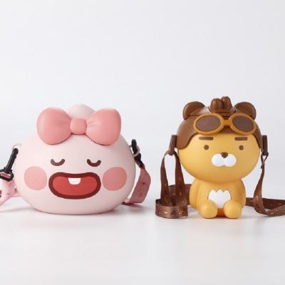 China KAKAO FRIENDS RYAN Cartoon Water Cup Clamshell Straw Messenger Kettle Fart Fishing Viable Popcorn Bucket for sale