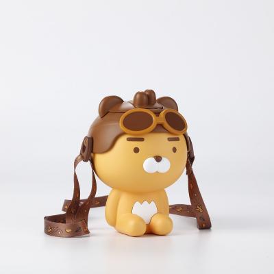 China Cute RYAN Doll Straw Viable Pilot Kakao Mug Shape Viable Friends Diagonal Bag for sale