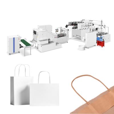 China Garment Shops Good Price 30-150pcs/min Bottom Paper Glue Machine Fruit Paper Bag Bag Making-Machine-Making-Paper-Bags for sale