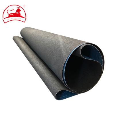 China Polyester Customized Black Silicon Carbide Anti-Wear Sanding Belts For Polishing for sale