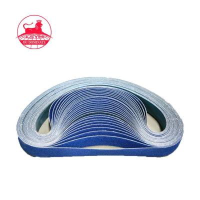 China Water Proof High Efficiency Zirconia Abrasive Belt For Stainless Steel for sale