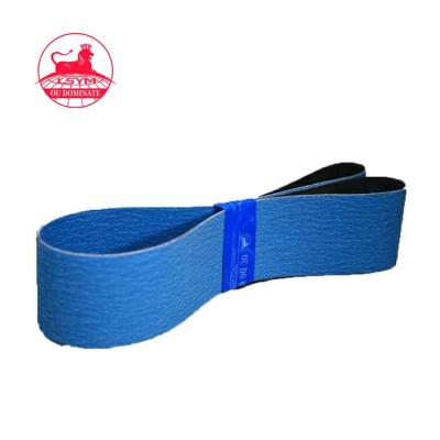 China Water Proof 50x2100mm Zirconia Abrasive Belt For Stainless Steel for sale