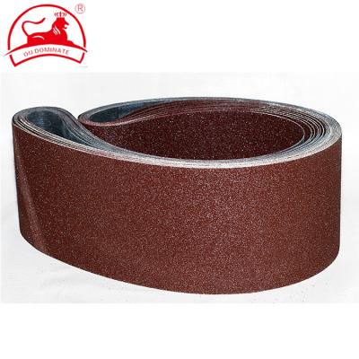 China Polyester Zirconia Grinding Abrasive Cloth Glass Deer Polishing Sanding Belt for sale