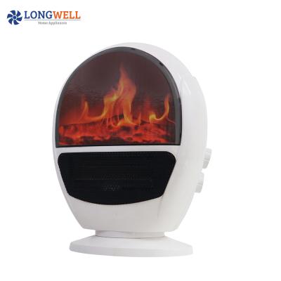 China Modern Fireplace Heater Home Desktop Mini Electric Machine Winter Stove Warmer Radiator Hot Flame 3D Fan for Office Dormitory for sale