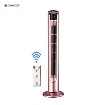 China Hot Selling Electronic Stylish Cooling Tower Fan Without Blades 220v Household Electric Tower Fan For Office for sale