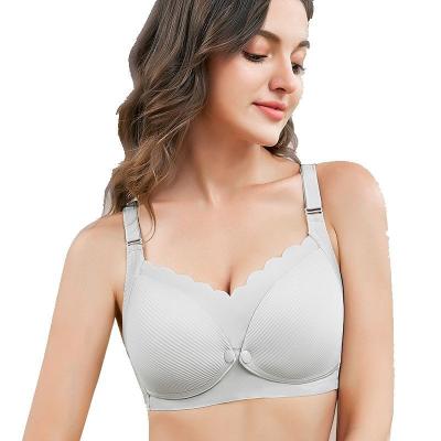 China 2022 Healthy Pregnant Women Pure Cotton Adult Breathable Breathable Breastfeeding Breastfeeding Lactation Front Open Cup Sexy Bra Sports for sale