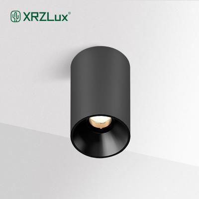 China XRZLux Modern Nordic Outdoor Mounted Led Downlight Ceiling Lamp 10W LED Aluminum Anti-Glare Round Cylindrical Spotlight for sale