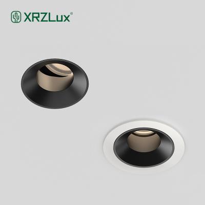 China Modern XRZLux Recessed Ceiling Spotlight 8W LED Cutout Height 45mm Embedded Spot Light LED Downlight Indoor Light Fixture for sale