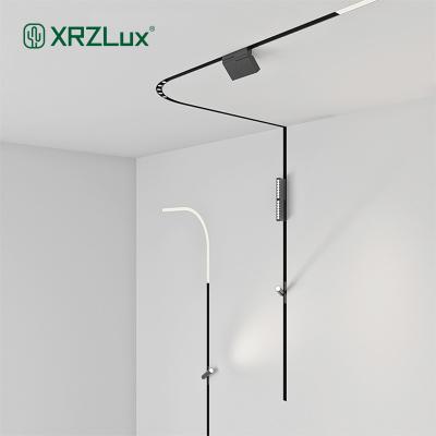 China XRZLux Minimalist Magnetic Track System LED Track Light Magnetic Linear Track Light System For Store Home Decor Indoor Lighting for sale