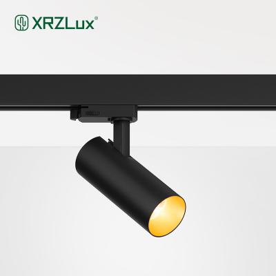 China 10W Modern Minimalist XRZLux Corner Ceiling Spot Light Aluminum COB LED Track Light Lamp System 10W Adjustable Rail Lighting for sale