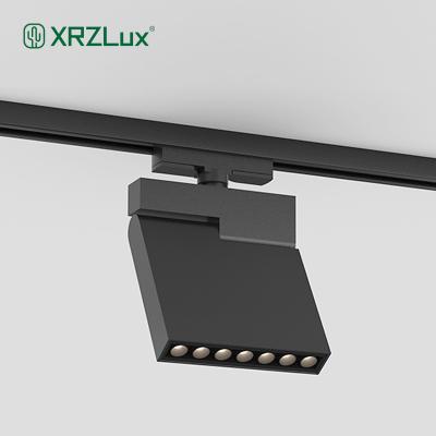 China Minimalist XRZLux Recessed Modern Led Track Lighting 10W Aluminum Adjustable Linear Track System Spot Led Track Light Indoor Lighting for sale