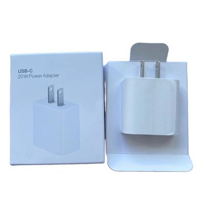 China Mobile Phone Fast Charger Wholesale original USB C Charger 20W PD Fast Charge Wall Charger, Quick Charge Power Adapter Plug Compatible For iPhone 14 for sale