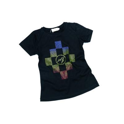 China Wholesale Breathable Casual Kids Short Sleeve Tees Clothes Kids Girls Summer Cotton Fabric T-shirt for sale