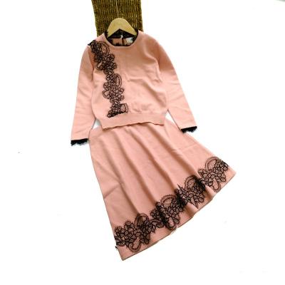 China Wholesale Anti-wrinkle Girls Clothes Sets Babies Ages 2-14 Years Old 2 Piece Sweater Set for sale