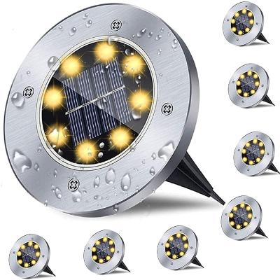 China LANDSCAPE Waterproof Solar Garden Lights Upgraded Outdoor Garden Waterproof Luminous In-ground Lights Landscape Lights For Pathway for sale