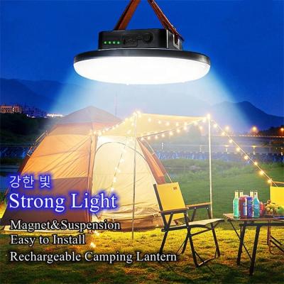 China Handheld/Waterproof/Magnetic Portable USB Rechargeable LED Dimming Buzz/Buzz Light Work Strong Light Outdoor Waterproof LED Camping Lantern Tent Lamps for sale