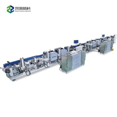 China Factory made in China energy saving edge spraying and sanding machine with vacuum spraying production line for sale