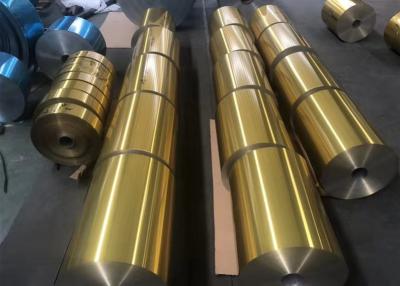 China Aleta de oro hidrofílica del aire acondicionado del rollo del papel de aluminio del cambiador de calor 8011 - acción en venta