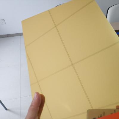 China Flexible Mirror Finish Aluminium Sheet B1 Class PE Polyester Paint Durable for sale