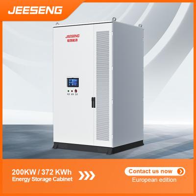 China 200KW 372KWh gabinete de almacenamiento de energía todo en uno en venta