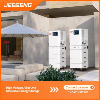 China 12KW 25KWh High Voltage All In One Stackable Energy Storage System  Stackable ESS with Advanced BMS Technolgy for sale