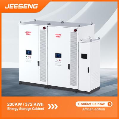 China 200KW/372KWh gabinete de almacenamiento de energía todo en uno para el sistema de almacenamiento de energía industrial y comercial en venta