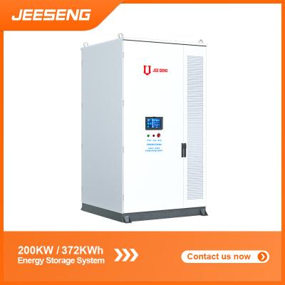 Chine 200KW 372KWh Armoire de stockage d'énergie tout en un pour le système de stockage d'énergie industriel et commercial à vendre