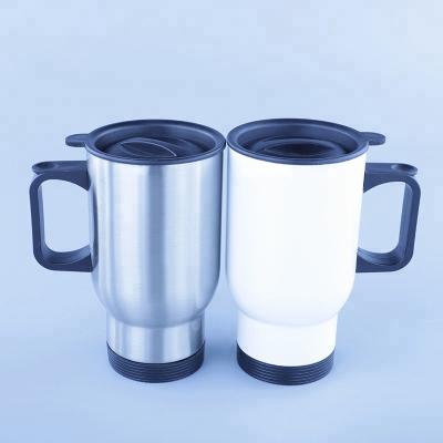 China Viable Empty Stainless Steel Car Mug Sublimation Printing for sale