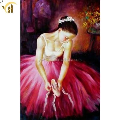 China Wholesale Traditional Factory Full Drill Ballet Dance Girl Diamond Painting Diamond Stone Art Painting for sale