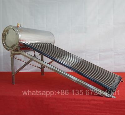 China stainless steel compact pressurized solar water heater en venta