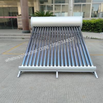 China 2021 factory sales low pressure solar water heater en venta