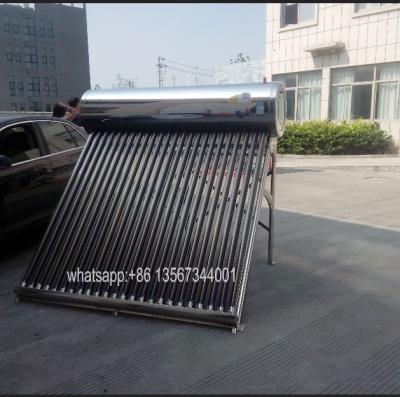 China factory hot sales stainless steel solar water heater with low price en venta