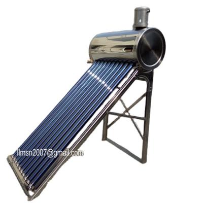 Cina factory produce 2021 hot sales stainless steel domestic solar water heater in vendita