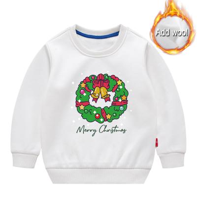 China 2019 Autumn New Children Clothing Boy child solid color anti-shrink Korean version of the sweater letter printing pullover for sale