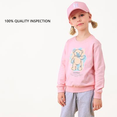 China Customized simple logo design fleece kids anti-shrink new kids printed white pullover hoodies wholesale for sale