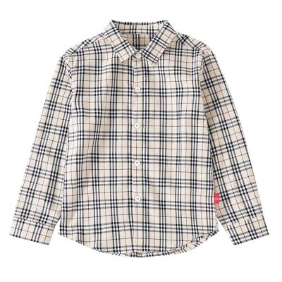 China 2021 Best Selling Baby Kids Boy Cheap Plaid Shirt Compressed Western Classic Amazon Shirt Clothes for sale