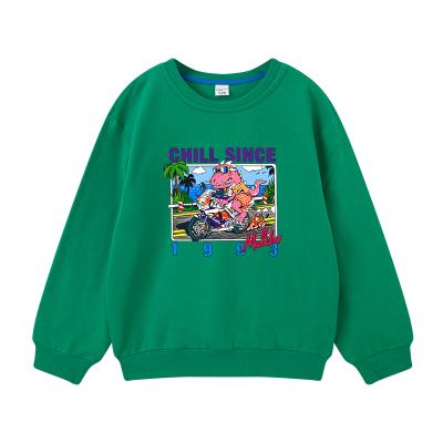 China Anti-shrinkage Minimum Order Quantity: 1 piece, dinosaur riding motorcycle sweater, cheap wholesale fashion drop custom children's wear for sale