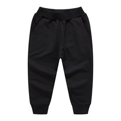 China 2021 Color Children's School Sports Kids Fade Proof Stacked Pants, Fashion Boy's Casual Clothes for sale