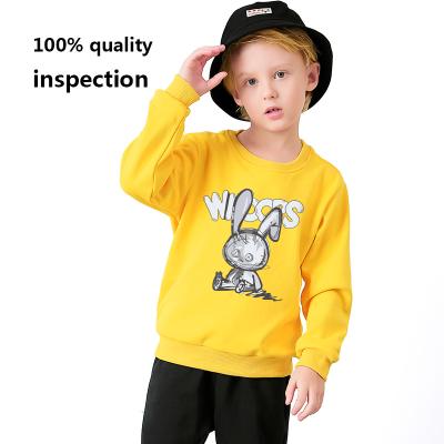 China 2021 High Quality Wholesale Anti-shrink Custom Kids Clothes Kids Boys Full Sleeve Sweatshirts for sale