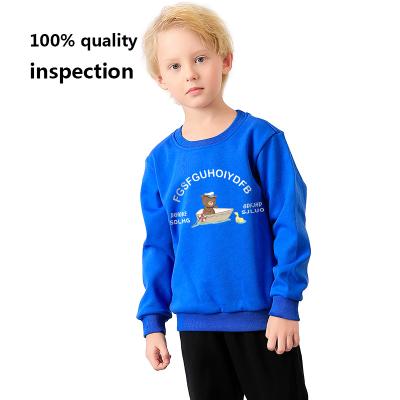 China Preppy Custom Kids Boys Long Sleeve Pullover Style Hoodies Comfortable Fleece Pullover Fleece Sweatshirt for sale