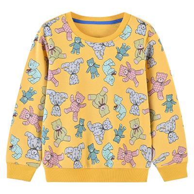 China Autumn Cute Letters Printed Pattern Baby Boy Girls Kids Toddler Casual O-Neck Sleeve Newborn Anti-Shrink Long Sleeve Pullover Senior 1-3 Years for sale