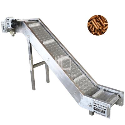 China Packaging industry yinda stainless steel flange type conveyor belt for sale