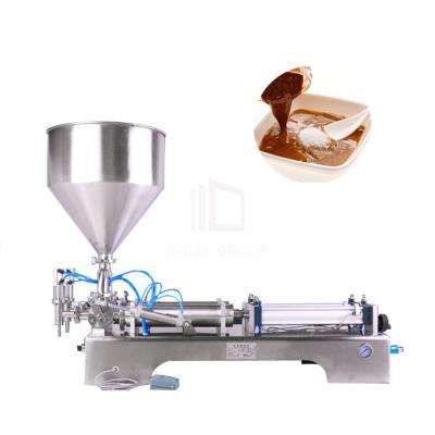 China Semi-automatic Food Shampoo Bottle Liquid Packing And Filling Machine for sale