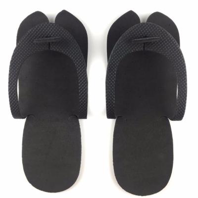 China Fashion\Comfortable\Durable Black Flip Flop 5mm EVA Foam Slipper For Beach Or Spa for sale