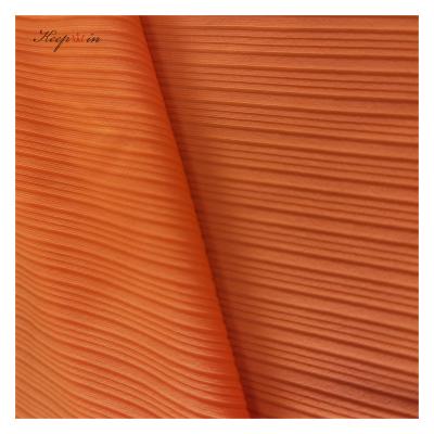 China Good Anti Pill Brand Keepwin Elastic Waterfall Stripped Fabric Poly Spandex Recycle Fabric UPF50 Swimwear Fabric for sale