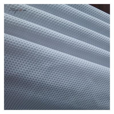 China Keepwin Stretch Poly Bubble Nest Spandex Mesh Fabric Sportswear Gym Wear Cloth Dry Fit Breathable Cloth for sale