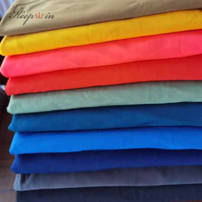 China Anti Pill Fleece Brushed Cloth Cycling To Wear Pants Cloth Jacket Soft Fabric Elastic Quick Dry Good Hand Recycling Feel for sale