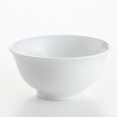 China Factory Directly Selling Viable Tableware Hot Product Cheapest Porcelain White Rice Bowl for sale