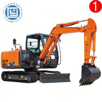 China Bargain Price Used Hitachi 60 Excavator Original Factory Original Machine One Year Warranty ZX50 ZX55 ZX65 ZX70 ZX75 0.22m²; ³ for sale