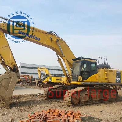 China Komatsu PC650 Large Excavator Original Factory Used Original Machine One Year Warranty 3.5MÂ ³ for sale